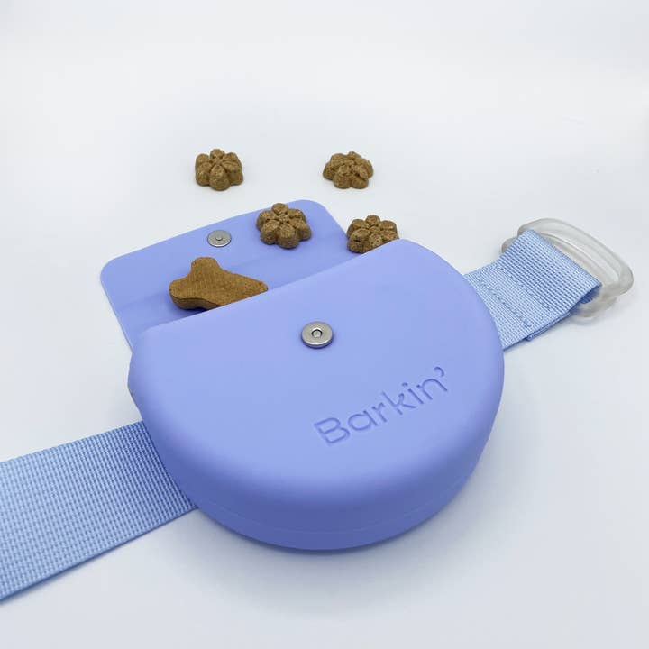Barkin' - Wholesale Pet Treat Bag - Dog - Barkin’ Treat Pouch - Dog Training Accessory - Periwinkle7