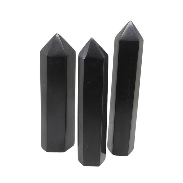 Quasar Gems USA - Wholesale Spiritual Stone/Crystal - Basalt Polished Points1