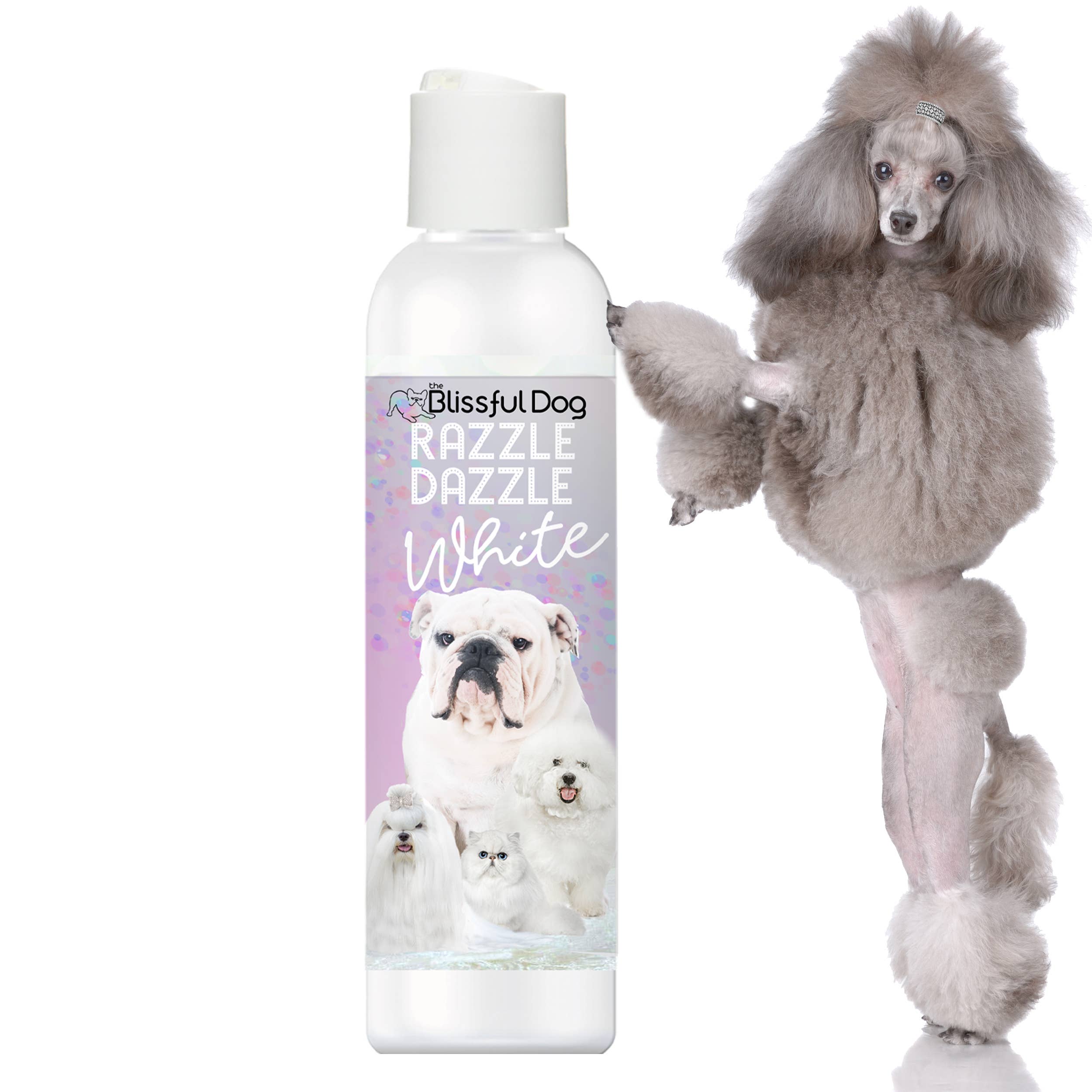 The Blissful Dog - Wholesale Pet Shampoo - Dog - Razzle Dazzle White Pet Shampoo for Next Level White2