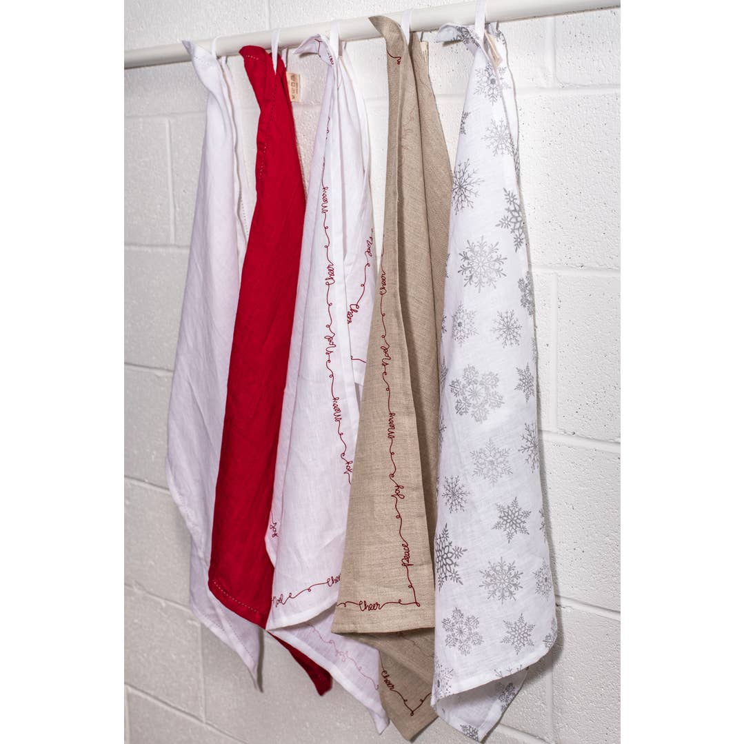 Christmas Linen Towels for wholesale by VIKOLINO