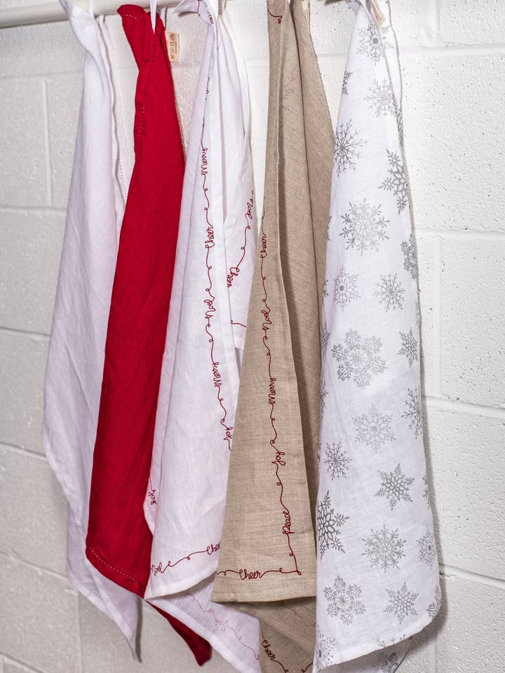 Christmas Linen Towels for wholesale by VIKOLINO