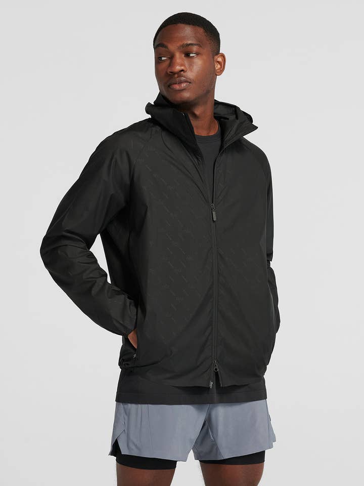 Men's Wind Shell Jacket Embossed for wholesale by RYU