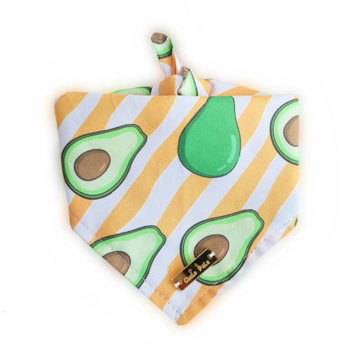Avokado hund Bandana för wholesale av Chelo Pals