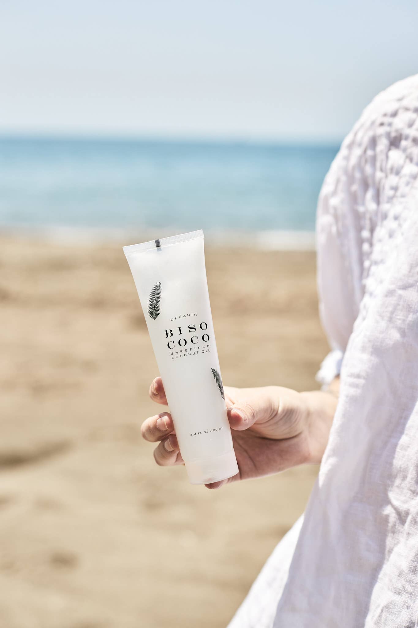 Bisococo – Engroshandel Bad/Kropsolie – Økologisk kokosolie til krop og hud | Naturlig | Tube 100 ml6