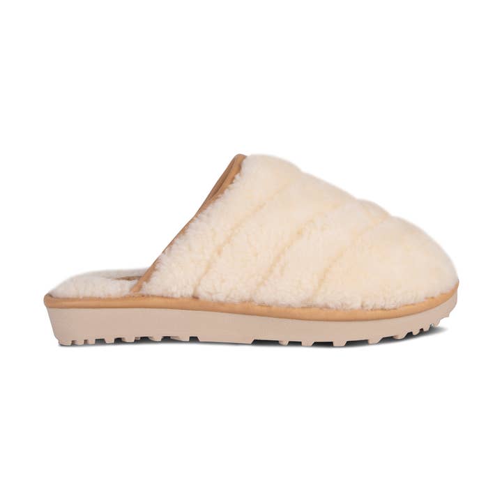 Ladies Isabel Slide for wholesale by Cloud Nine Sheepskin