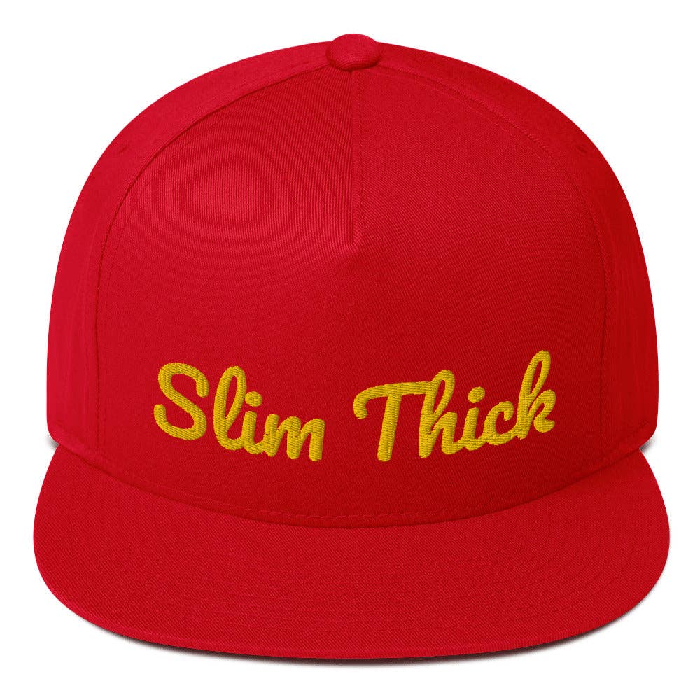 STFU – wholesale Flat-brimmed cap – Unisex – Slim Thick Flat Bill Cap12