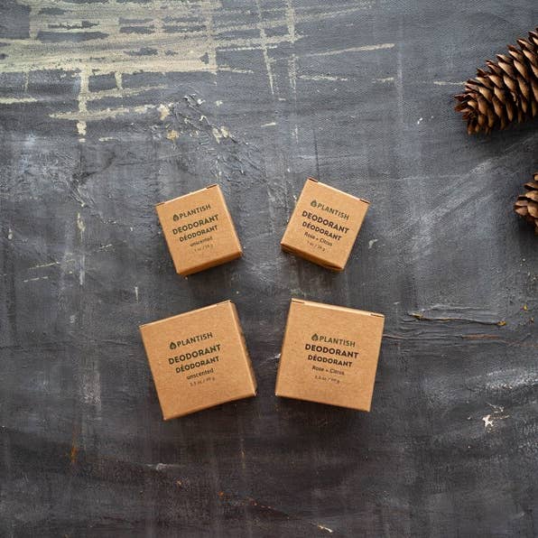 Plantish - Wholesale Deodorant - Unisex - Zero Waste Deodorant Bar - Unscented2