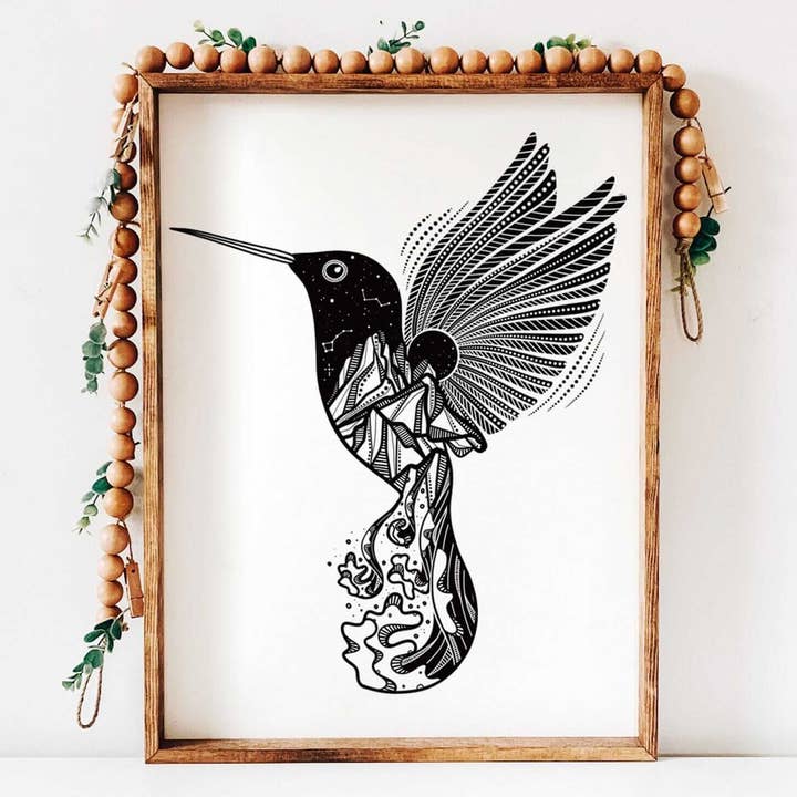 Estampado Colibrí para venta al por mayor de Mountain Mornings