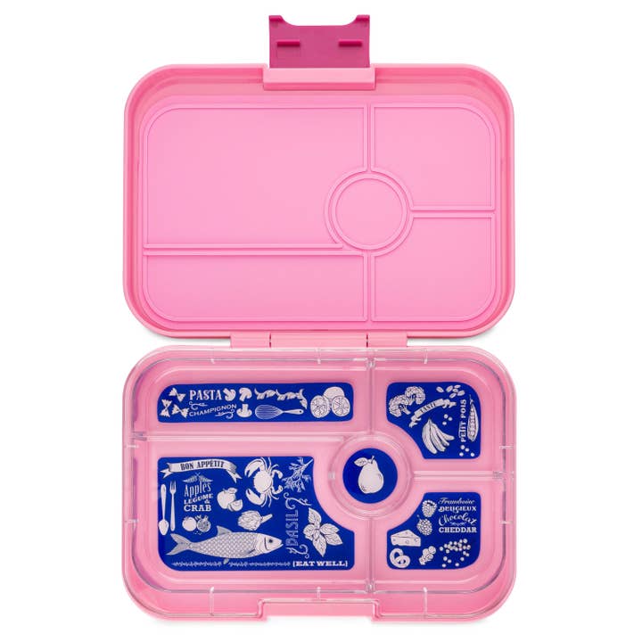 Yumbox - Wholesale Lunch Bag/Box - Kids - Leakproof Yumbox Tapas Bento Box( Capri Pink) 5 Compartment