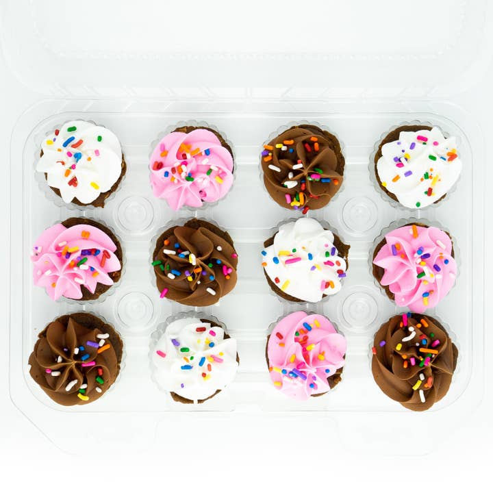 Neapolitan Cupcakes for wholesale by Shop The Posh Pony