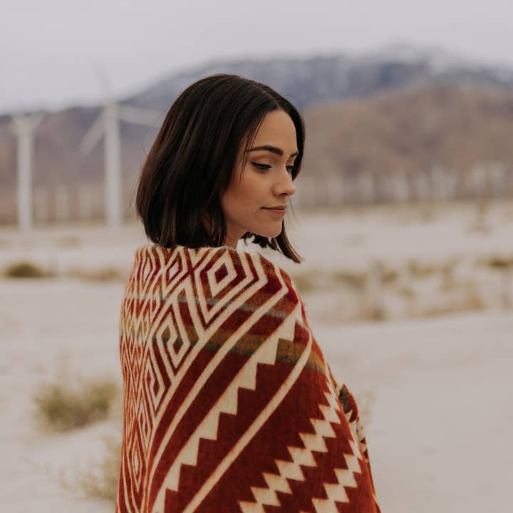 Beyond Borders Collective | Artisan-Made Blankets & Throws - Wholesale Throw Blanket - Achuar Blanket - Autumn | Fall Decor2