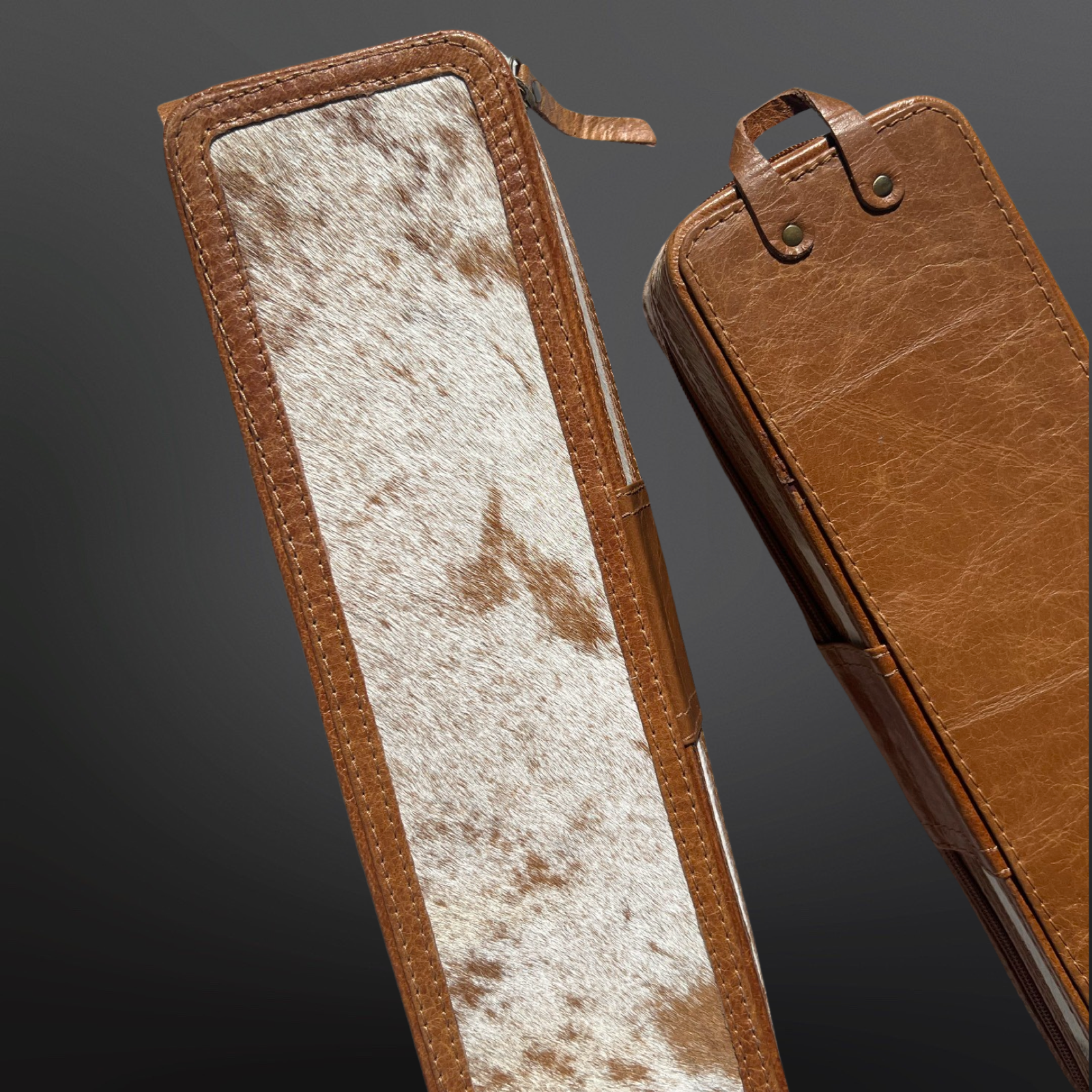 Westrian International - Wholesale Jewelry Box/Organizer - Cowhide Leather Curling Iron Jewelry Case1