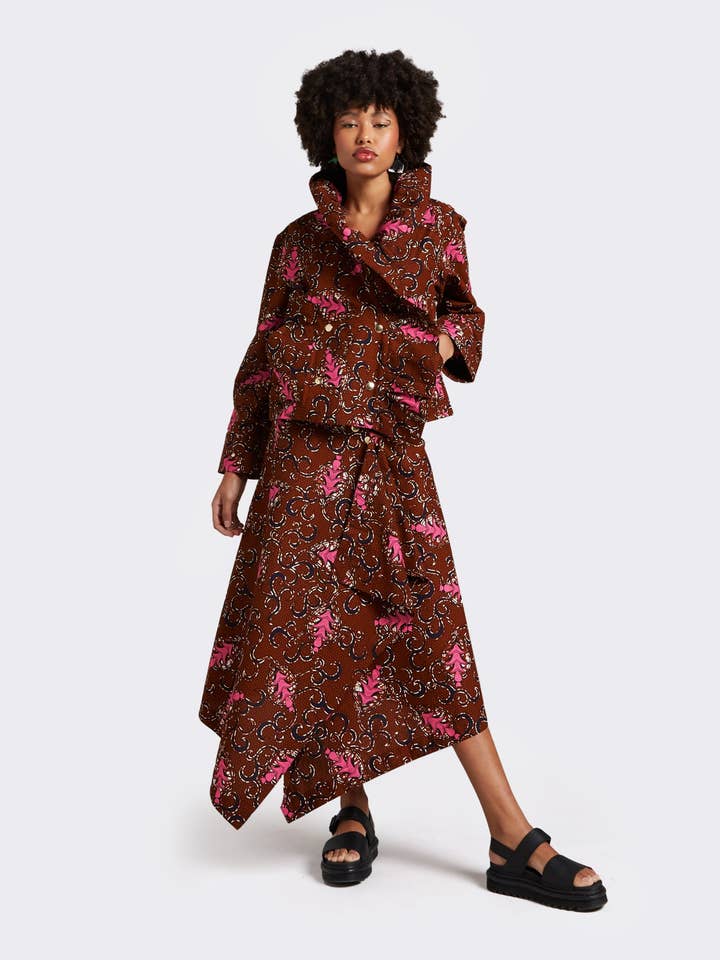 Wild Turmeric Sarong for wholesale by Endelea