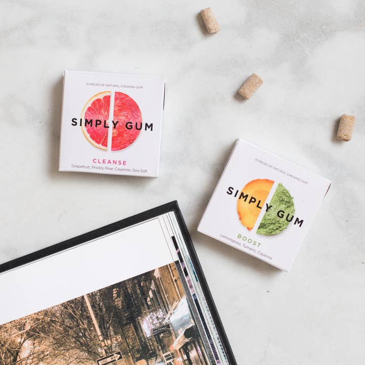 Simply Gum - Wholesale Chewing gum - Cleanse Chewing Gum- Natural + Plastic-Free | 12 Pack8