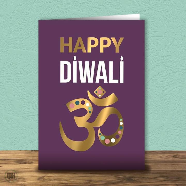 Feliz Diwali - Cartão de Saudação de Diwali por atacado de Quitting Hollywood