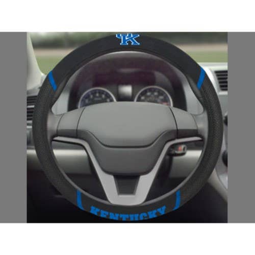 Good Tymes Enterprises Inc - Wholesale Car Decorative Charm - Unisex - KENTUCKY WILDCATS STEERING WHEEL COVER
