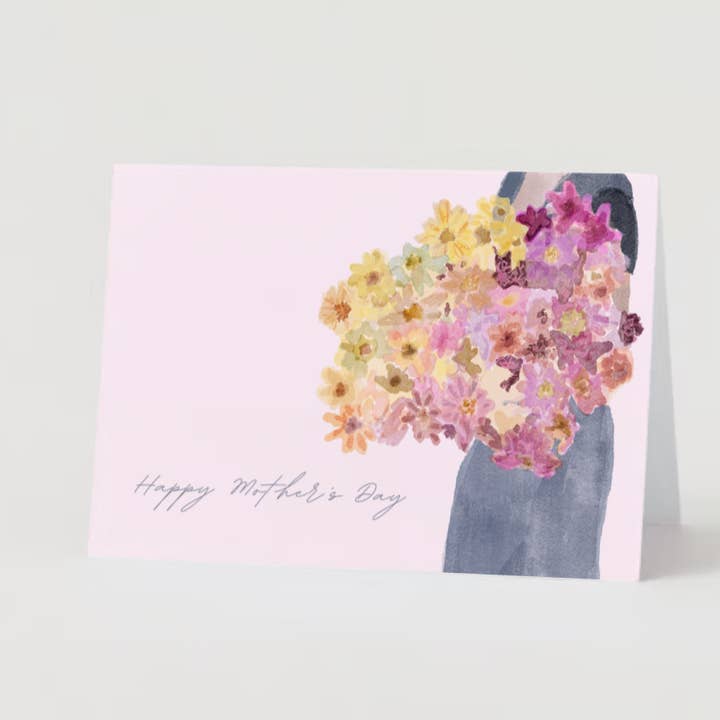 Flowers for Mom - Mother’s Day Card for wholesale by Teryn Elizabeth Bond