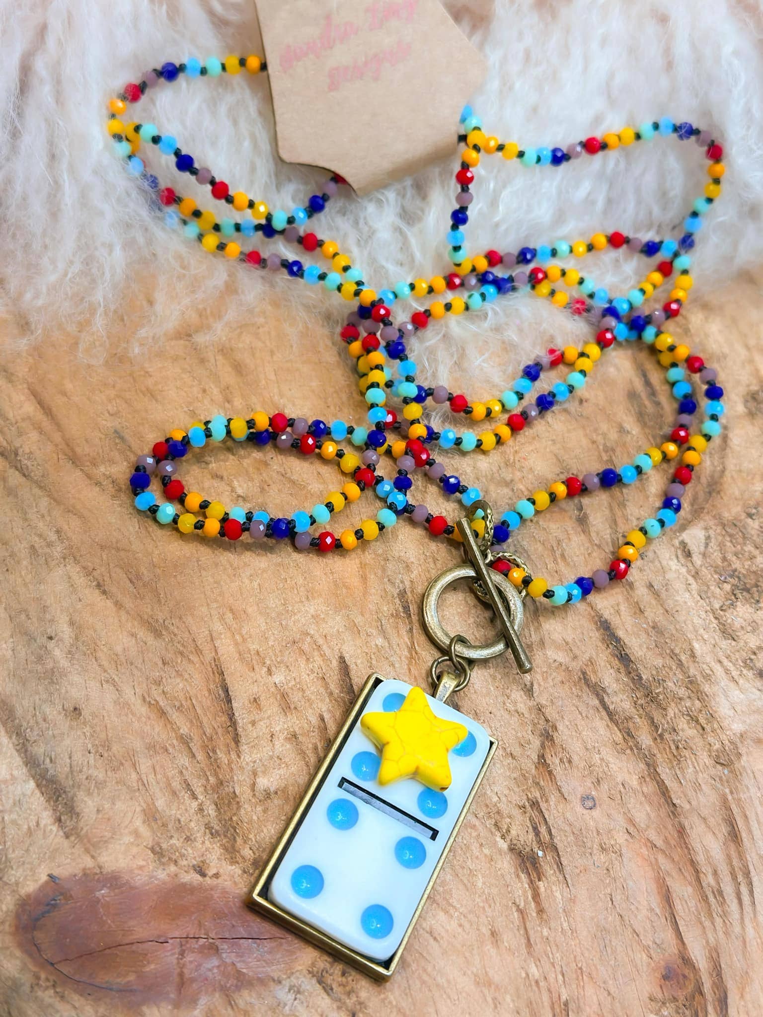 Sandra Ling Designs - Wholesale Pendant/Charm Necklace - Necklace Domino0