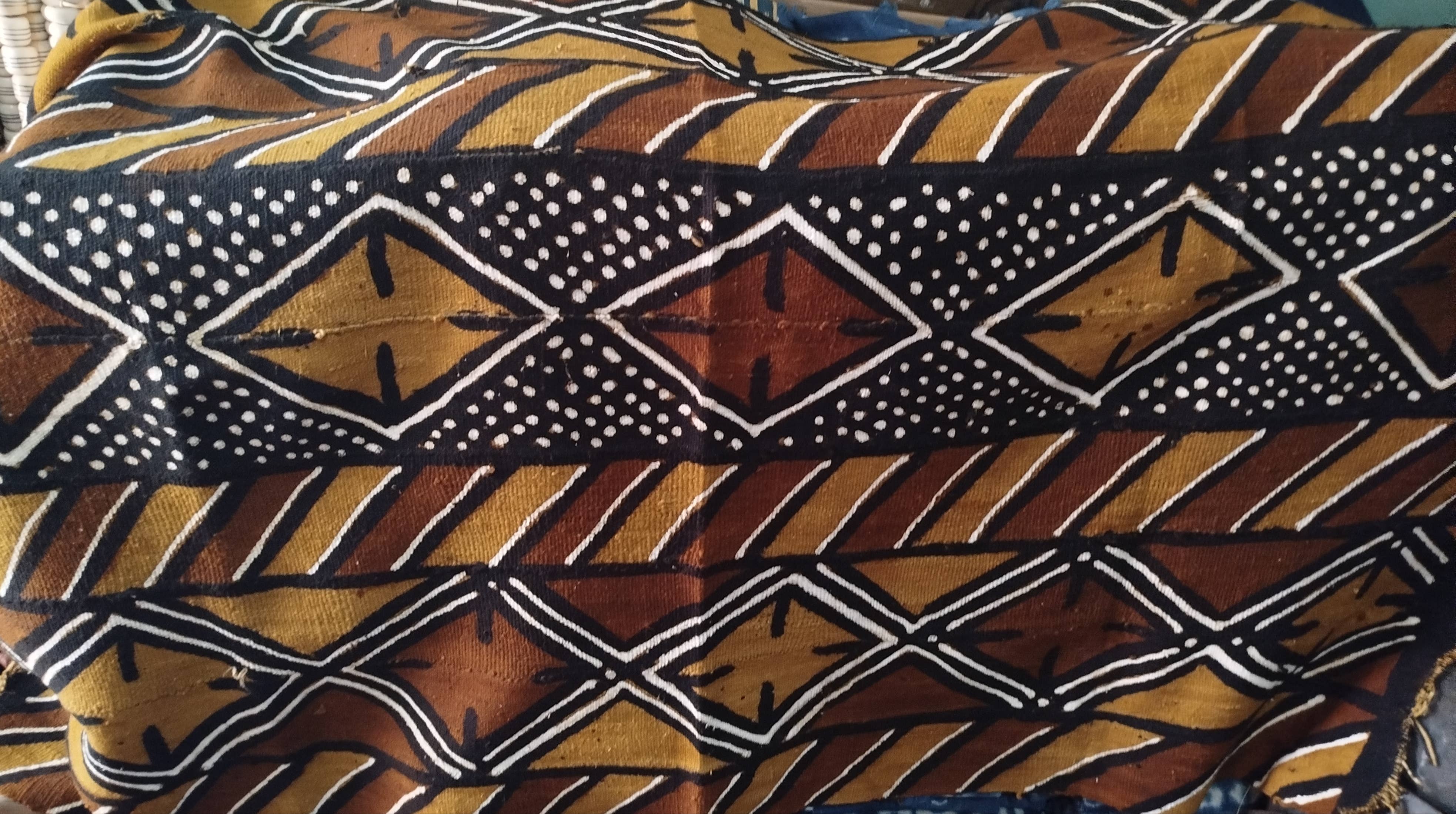 African Craft Collection - Wholesale Throw blanket - African Mudcloth Throws 8