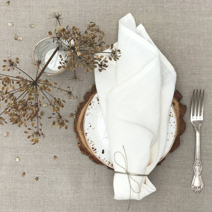 True Linen – wholesale Dinner & cloth napkin – Washed Linen Classic Napkin3