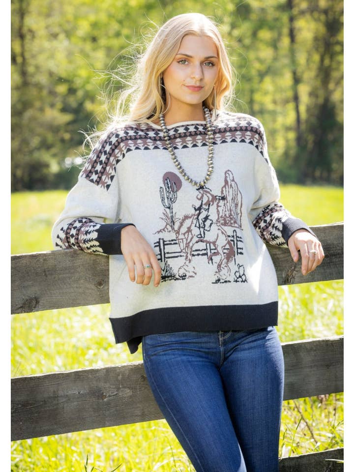 Cotton & Rye Outfitters - Wholesale Knit Sweater - Women's - Calamity Jane Sweater (CRK805)