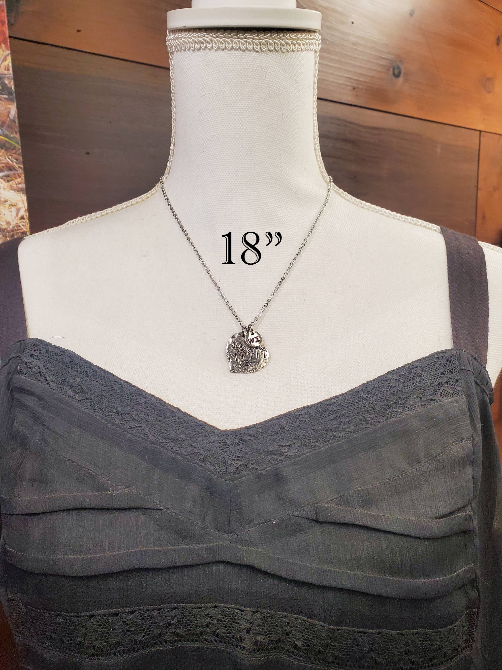 Kathryn's Collection - Wholesale Pendant/Charm Necklace - Snowmobile Heart Necklace (customizable)  7