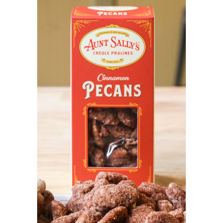 Cinnamon Pecan 5 oz for wholesale by Aunt Sally's Pralines