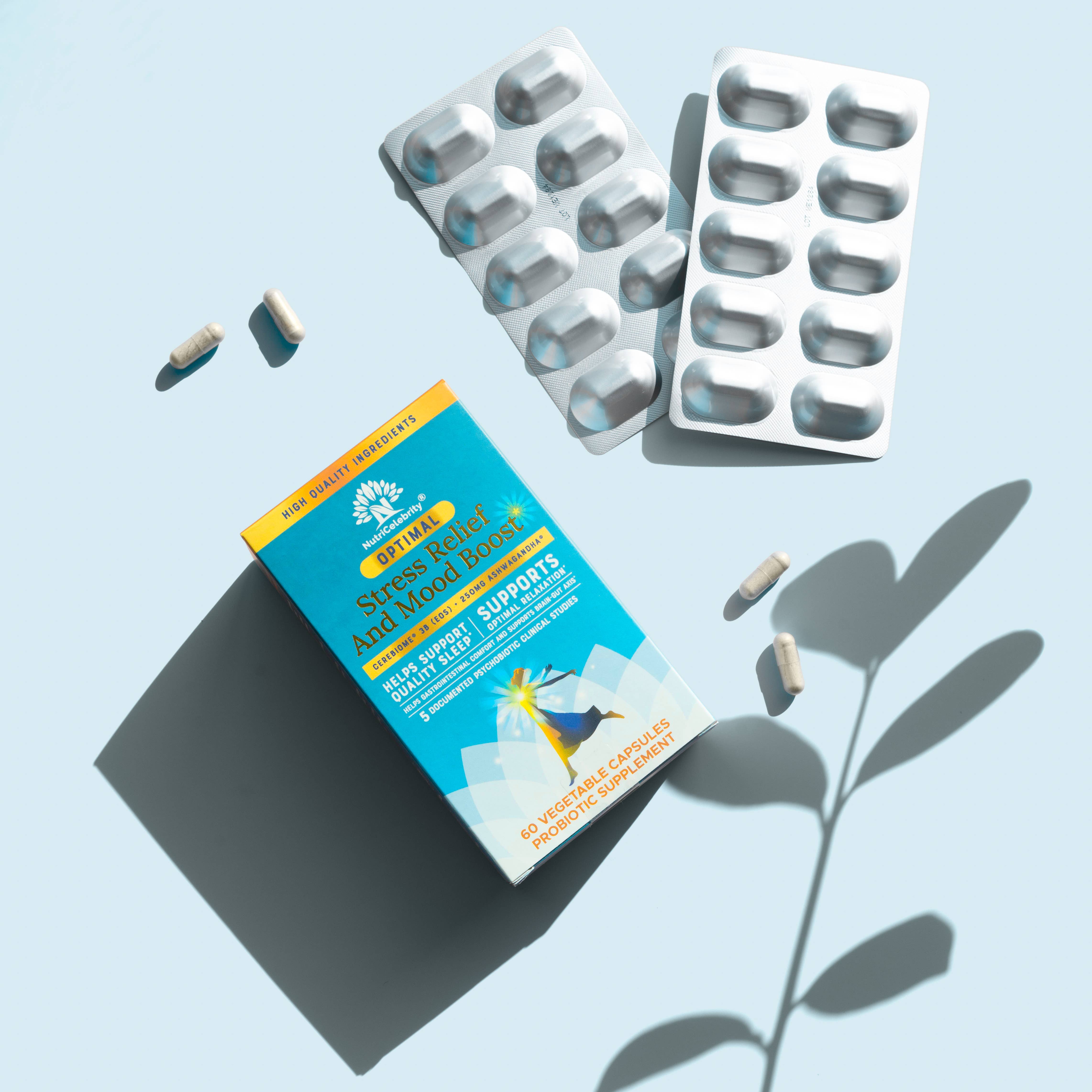 NutriCelebrity - Wholesale Oral Supplement/Vitamin - Nutricelebrity Optimal Stress Relief and Mood Boost Suppleme2