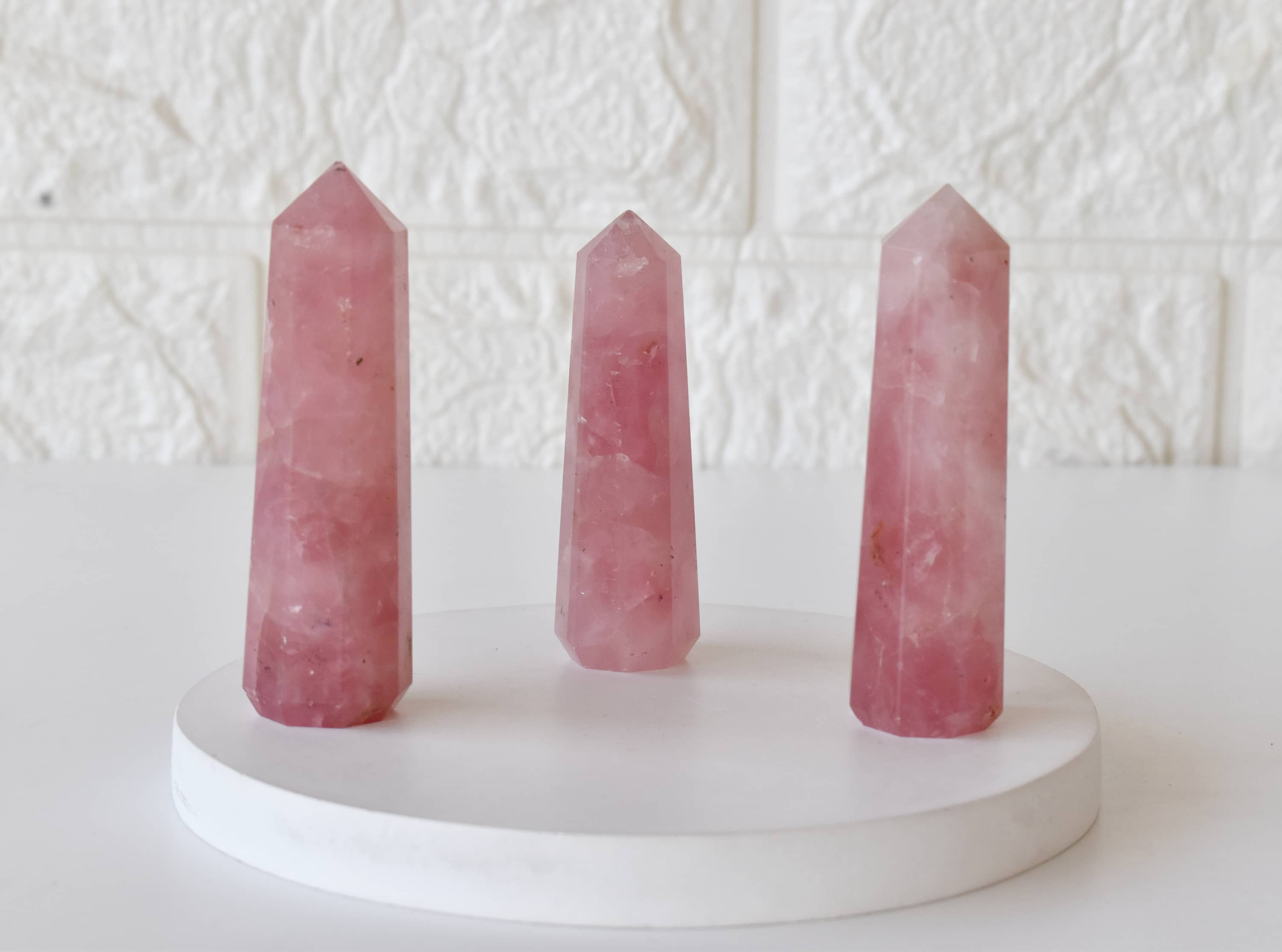 Soothing Crystals - Wholesale Spiritual Stone/Crystal - Healing Obelisk| Rose Quartz | Crystal Tower | Crystal Point1