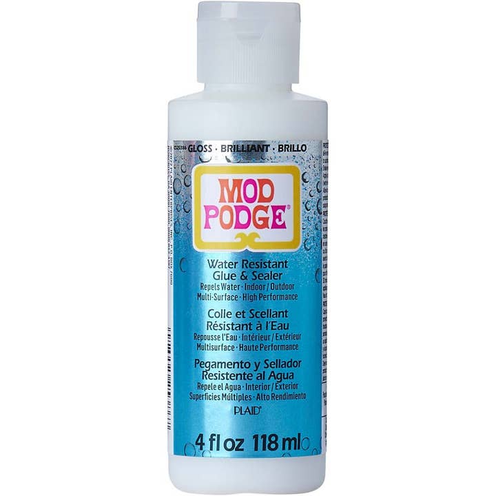 Plaid Crafts - Wholesale Craft Supplies - Mod Podge Water Resistant 4 oz
