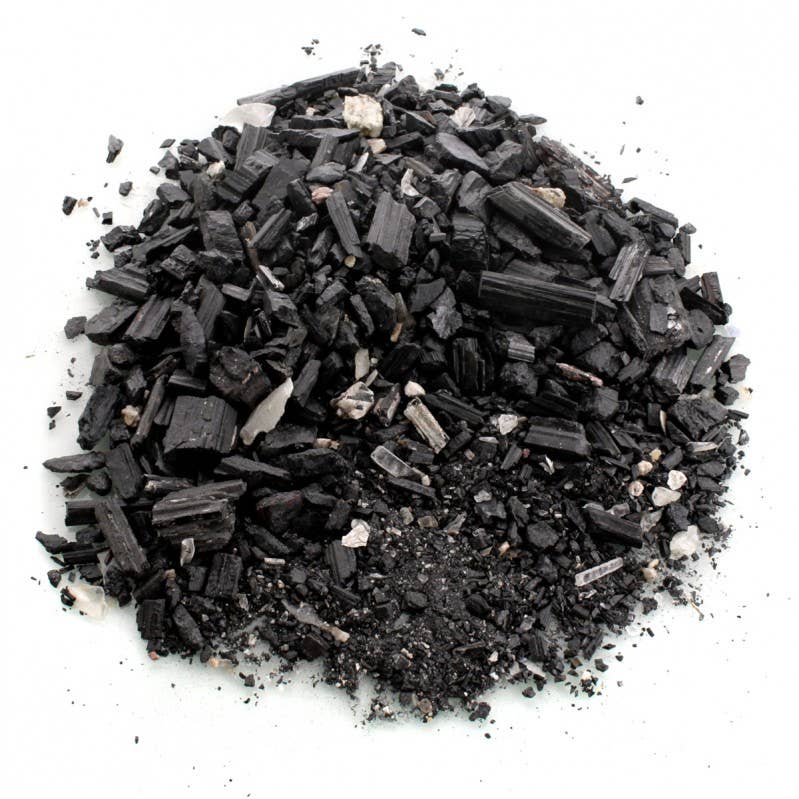 UniArt - Wholesale Spiritual Stone/Crystal - Black Tourmaline Dust and Gravel - 1 Kg0