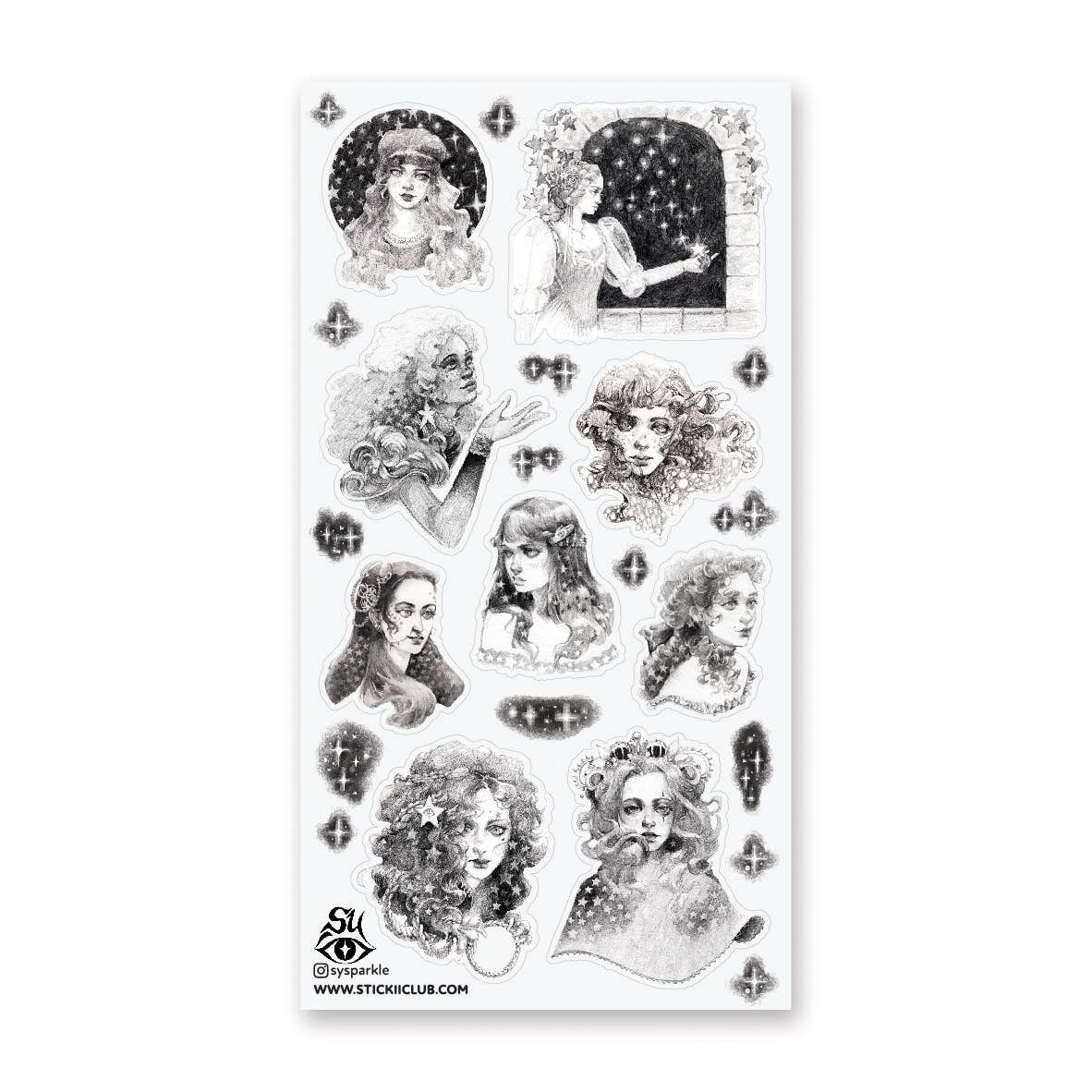 STICKII - Wholesale Sticker - Starlit Dreamers Sticker Sheet0