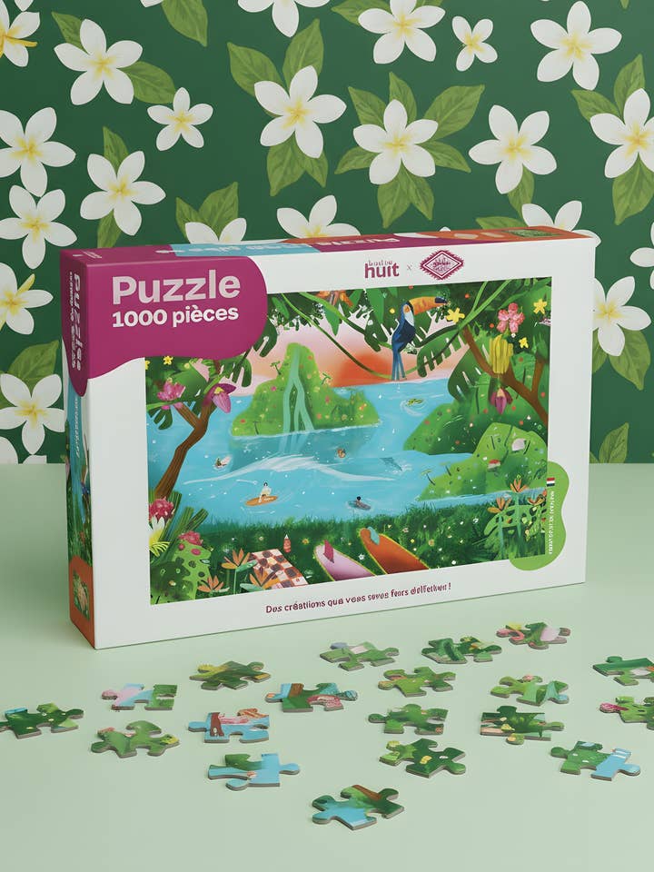 Puzzle 1000 pièces | Pitisdessin pour la vente par Lundi en Huit
