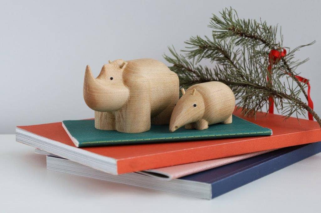 EMKO - Wholesale Decorative Figurine - I Piccolini Wooden Animal Decore Figures, Natural Birch Wood10