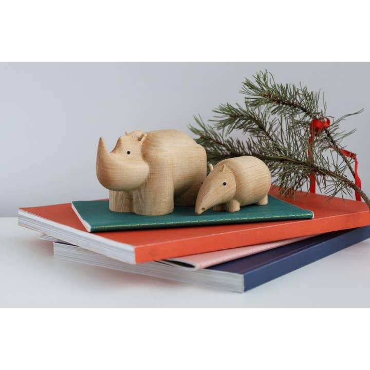 EMKO - Wholesale Decorative Figurine - I Piccolini Wooden Animal Decore Figures, Natural Birch Wood10