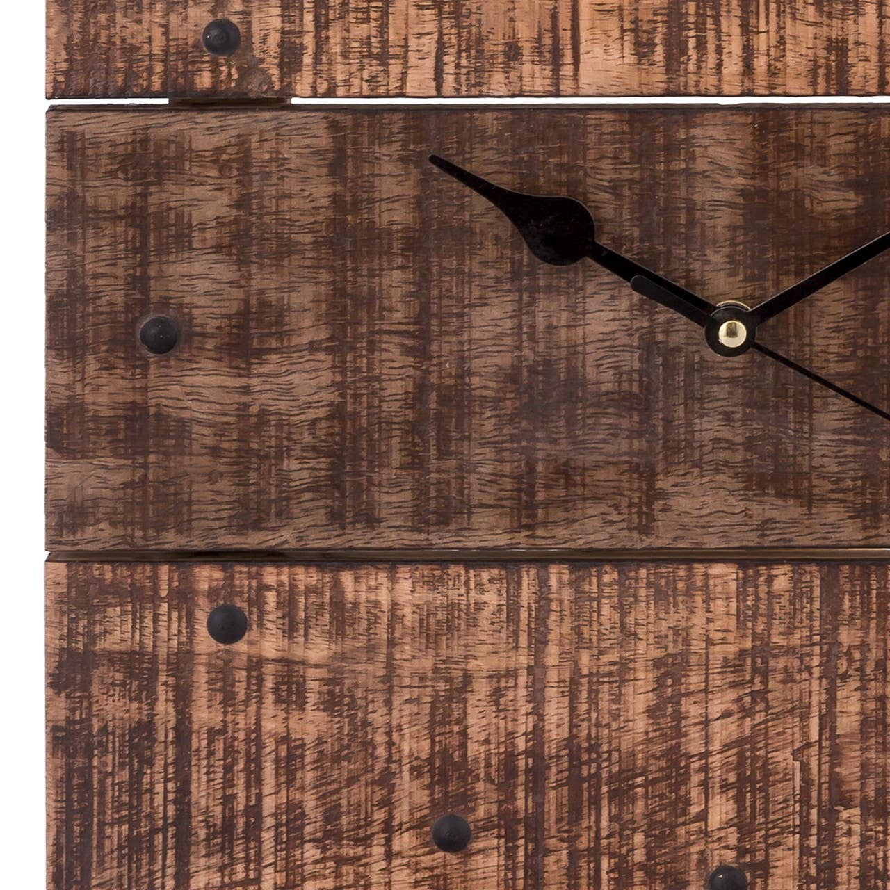 Voglrieder - Wholesale Wall Clock - Vintage Wooden Living Room Wall Clock Silent Square 30 x 30