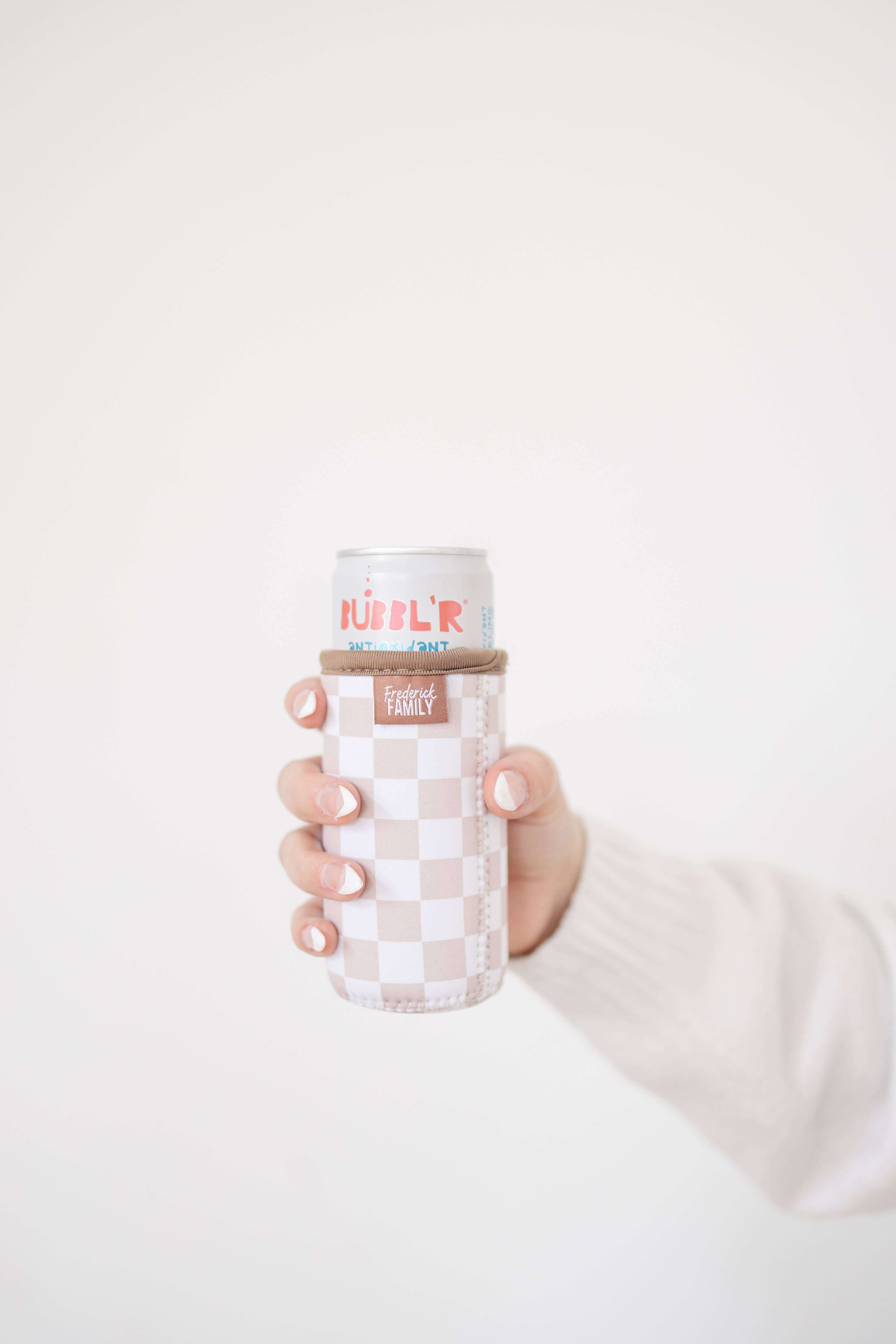 Frederick Family Co. - Wholesale Drink Huggers & Koozies - Slim Can Drink Sleeves- Reusable Neoprene Coolers with Aesthetic Patterns, 12oz Skinny Can Holder for Seltzer Energy Drinks3