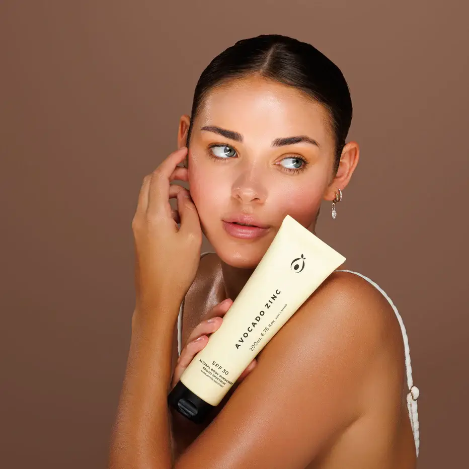 Avocado Zinc - Wholesale Sunscreen - SPF 30 Natural Body Sunscreen3
