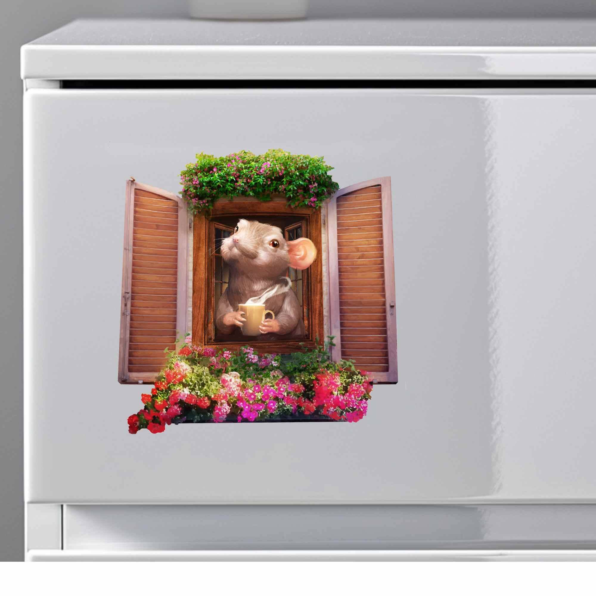 Micesterpiece - Wholesale Wall Decal/Stickers - 3D Coffee Mouse Hole Wall Sticker Decal - Micesterpiece6