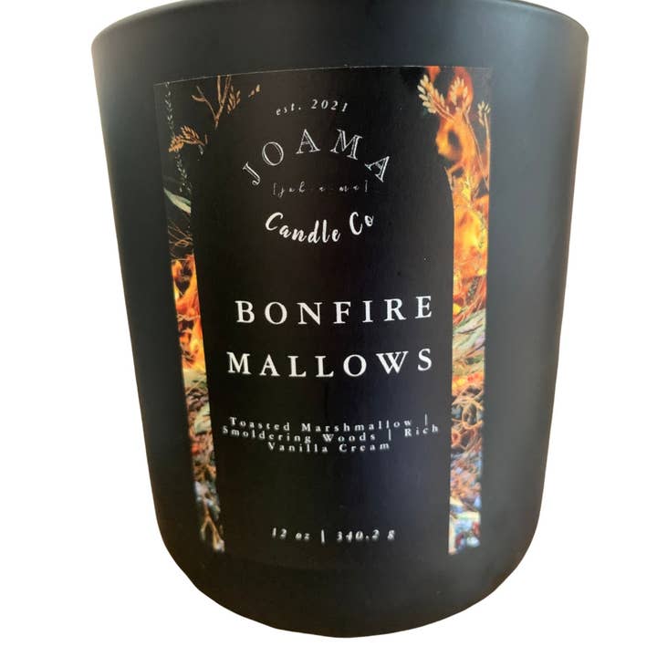 Bonfire Mallows for wholesale by JOAMA Candle Co