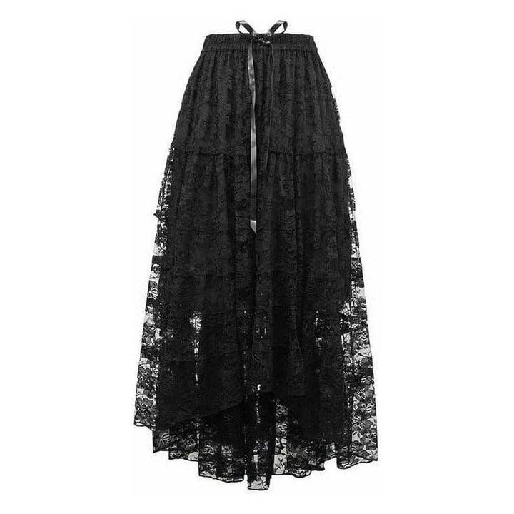 Black Lace Skirt for wholesale by Daisy Corsets