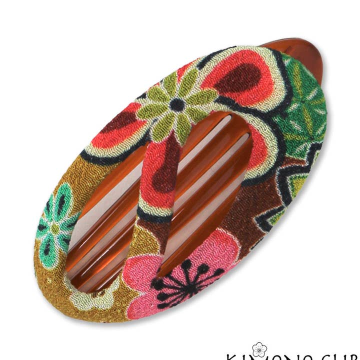 355a Ovaler Wirbel Sortiert für den Großhandel von Kimono Clips