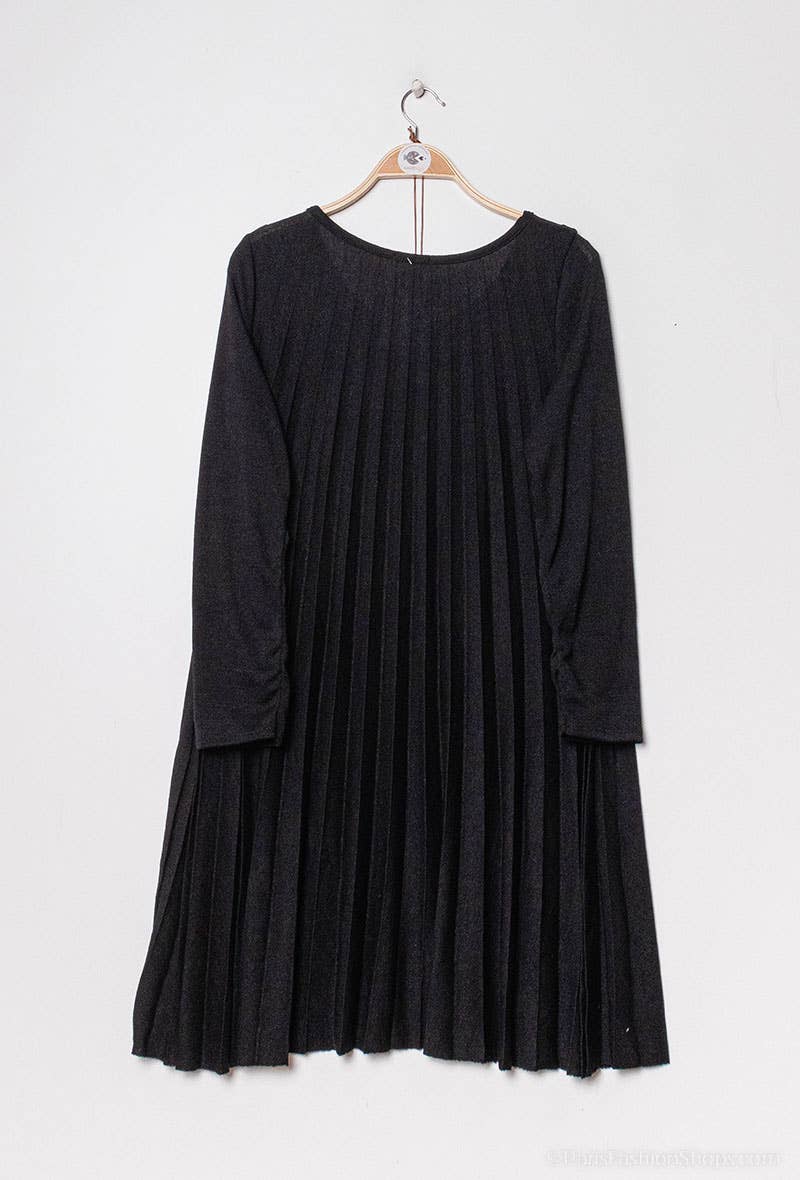 P&R STAR - Wholesale Dress - Women's - Pleated knit dress17