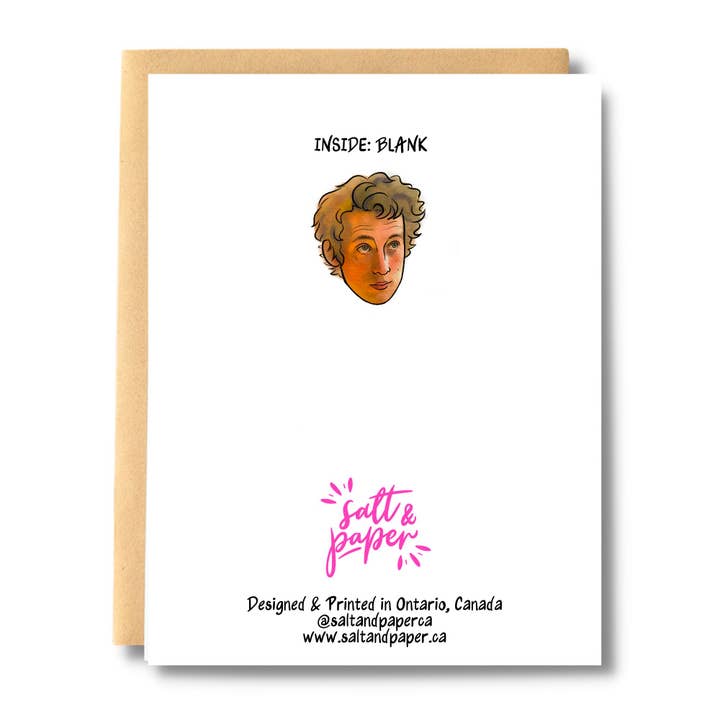 Salt & Paper – Cartão de saudação diária por atacado – Sim Cartão Chef Bear1