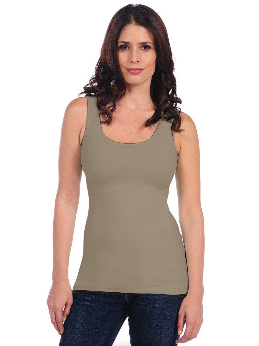 TINA Stephens Italy/Tees By Tina – Großhandel Tanktop – Damen – Nahtloser, glatter Tank (300ST)69