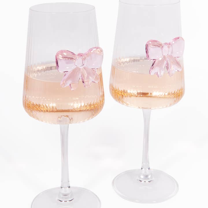 L'expressionist - Wholesale Wine Glass - Set of 2 bow wine glasses3