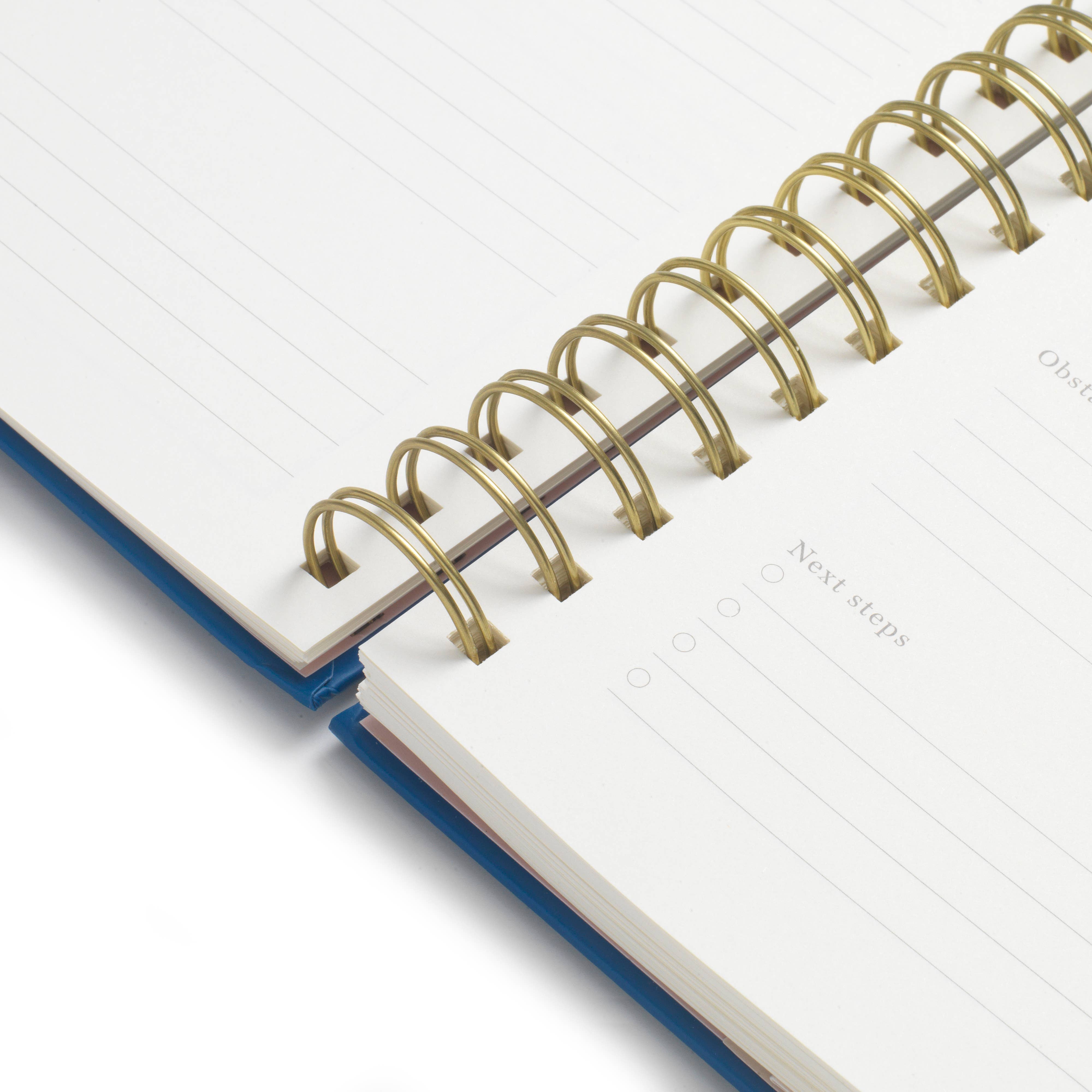 Papier - Wholesale Planner - Daily Planner, Undated, B5 Spiral Hardcover - Bold 4