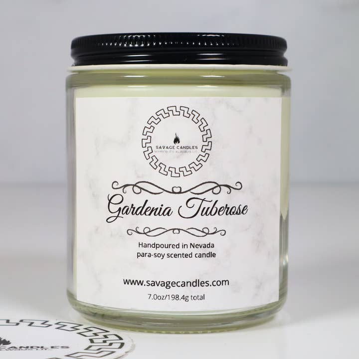 Gardenia Tuberose for wholesale by Savage Candles LLC