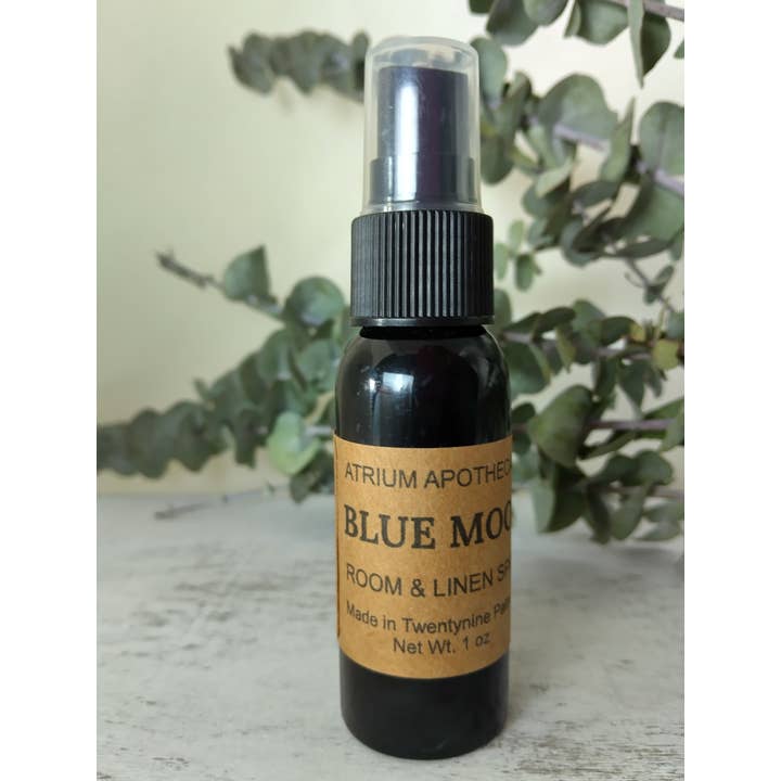 Room and Linen Spray | Blue Moon Scent | Travel size for wholesale by Atrium Apothecary Inc