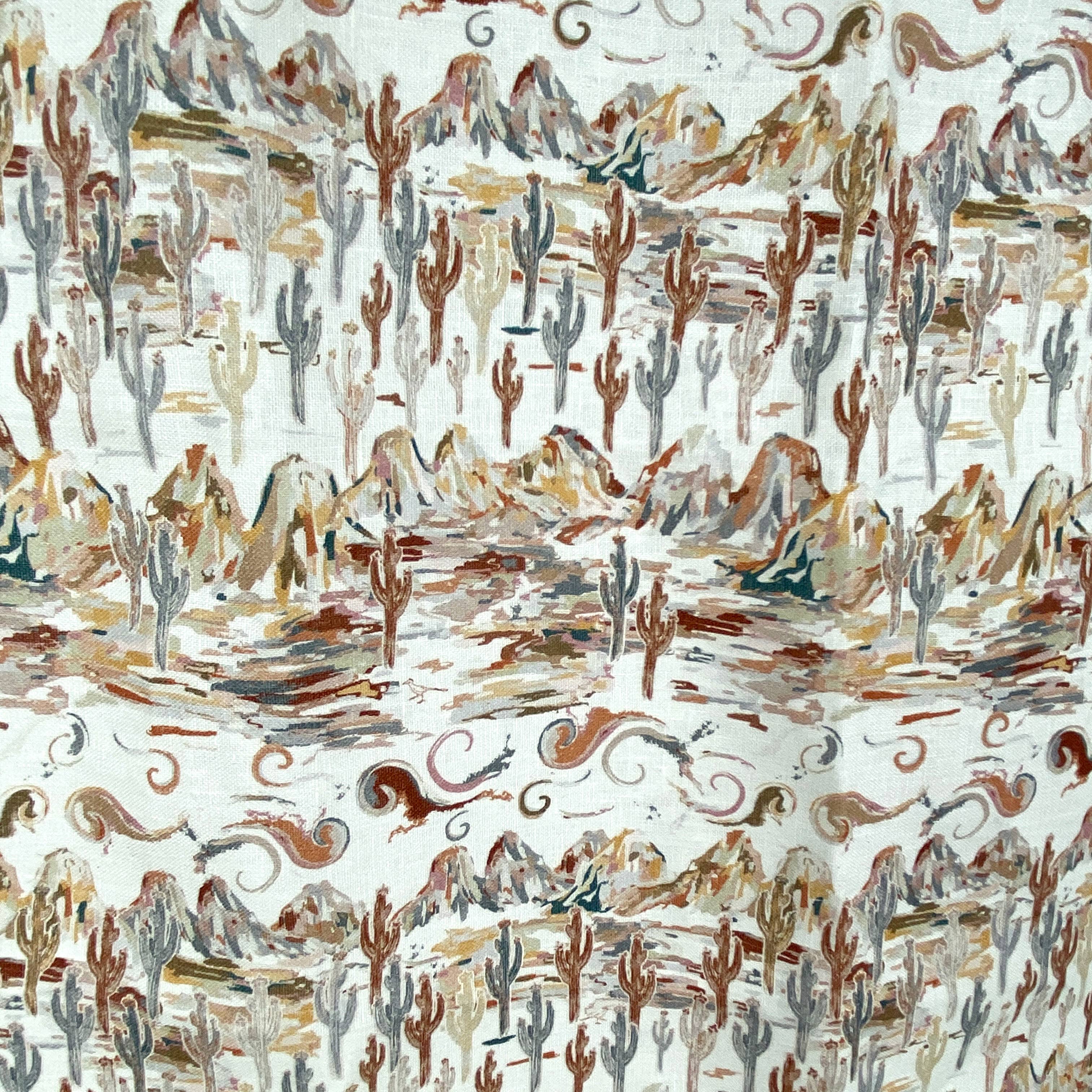 Cher the Fire - Wholesale Apron - Cotton Apron, Painted Desert agate Southwestern watercolor3